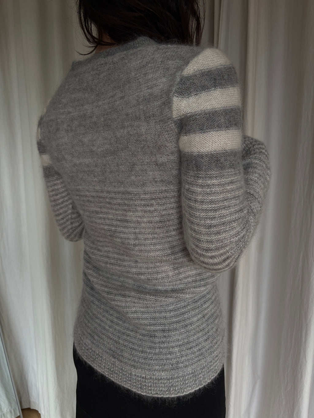 Isabelle Marant Grey Long Wool Sweater