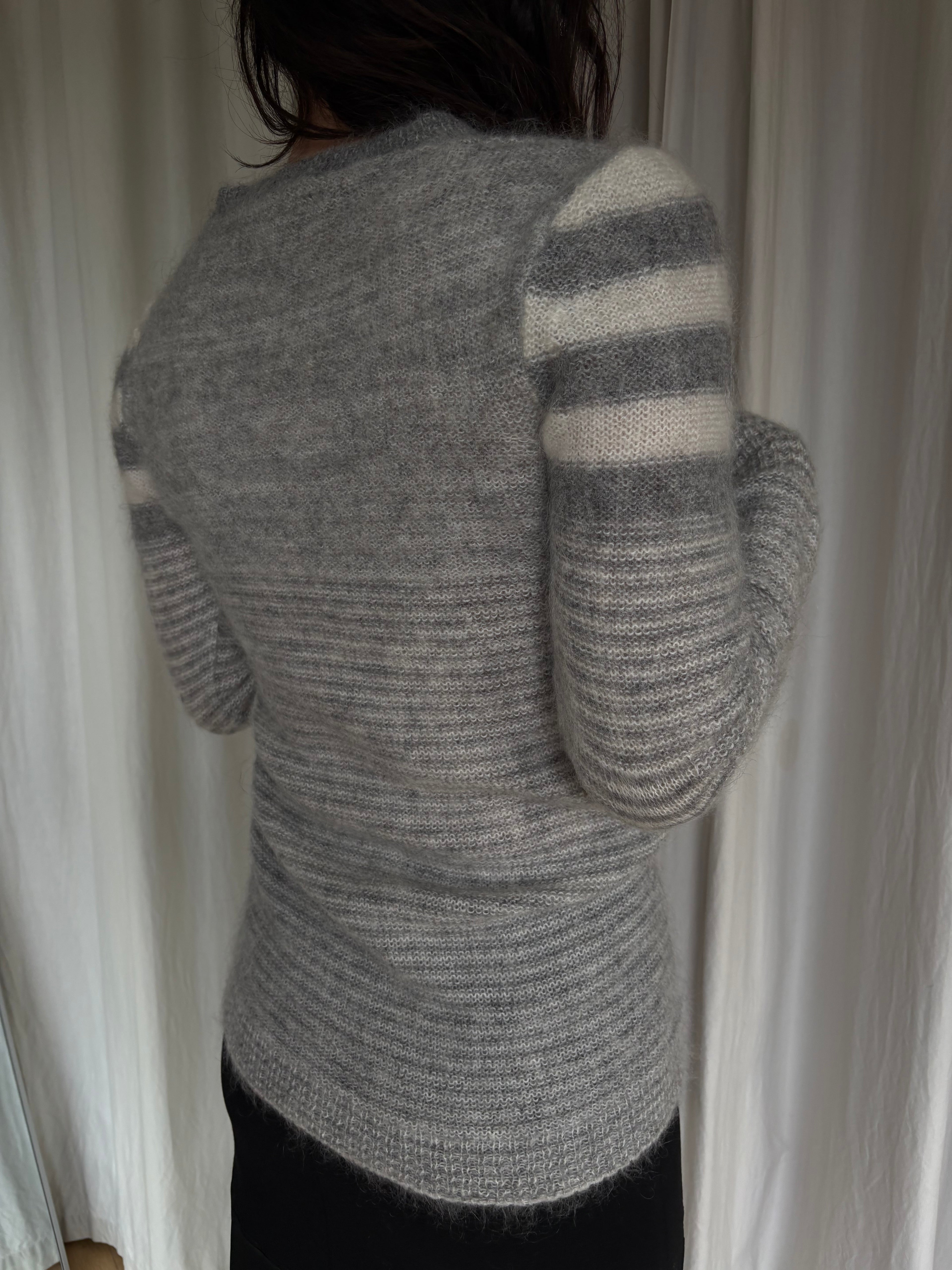 Isabelle Marant Grey Long Wool Sweater