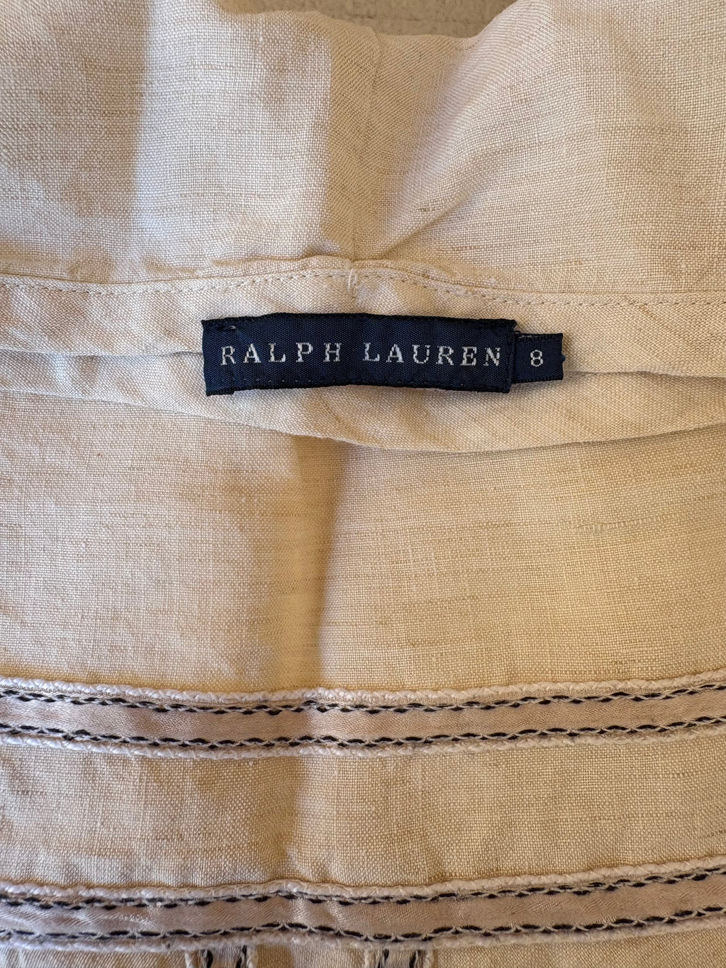 Ralph Lauren linen mini skirt