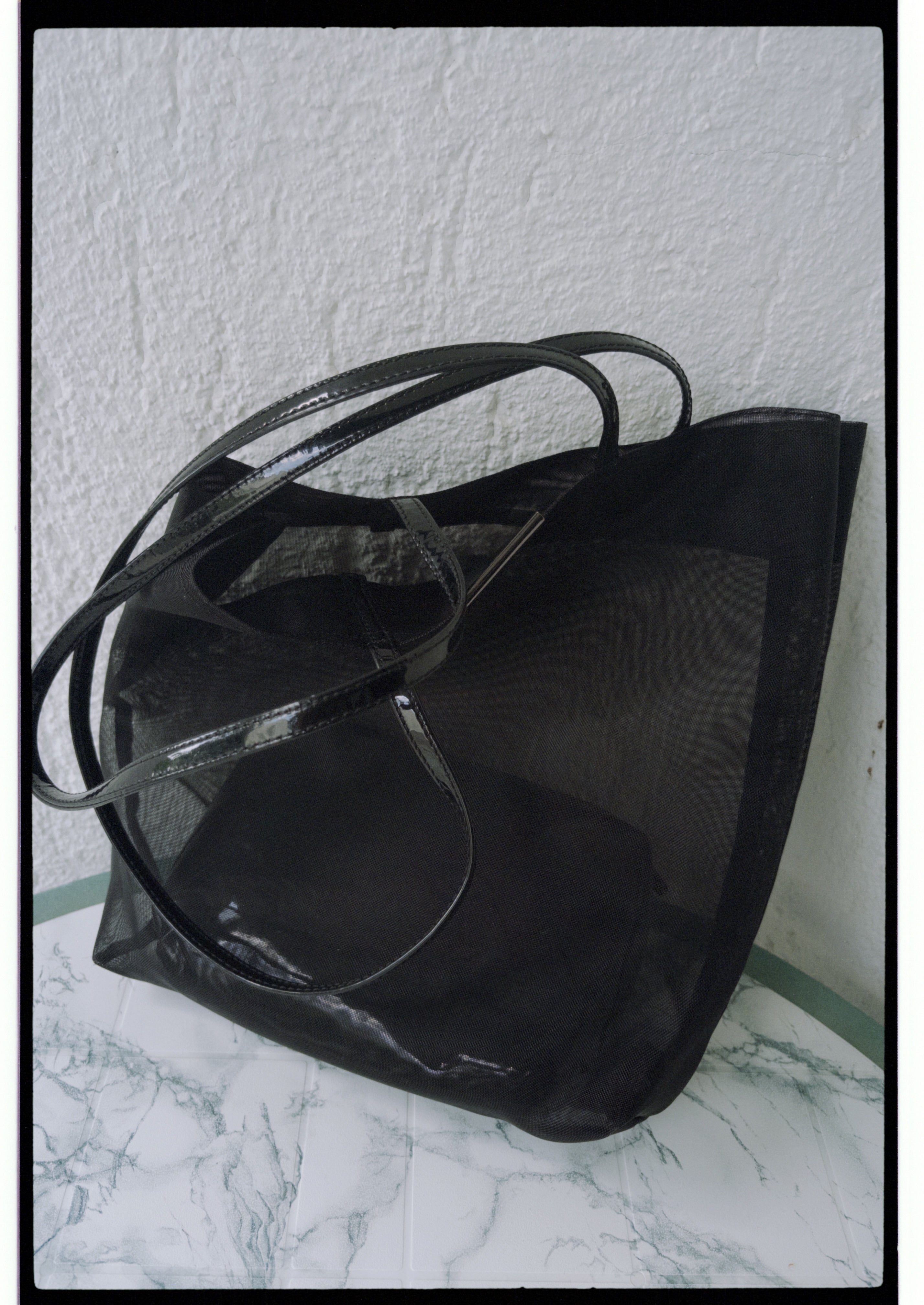 Coccinelle mesh black bag