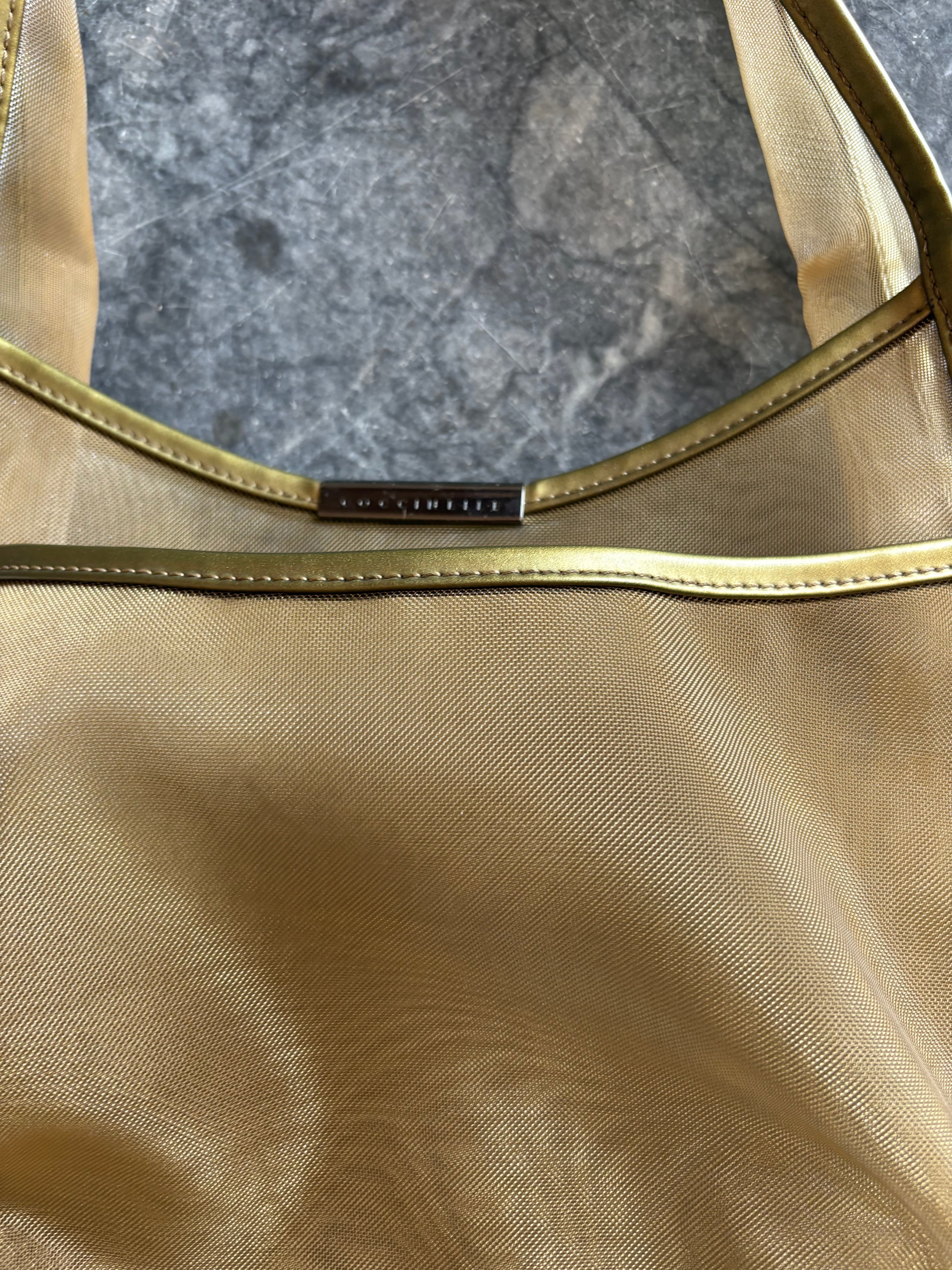 Coccinelle sheer bronze bag