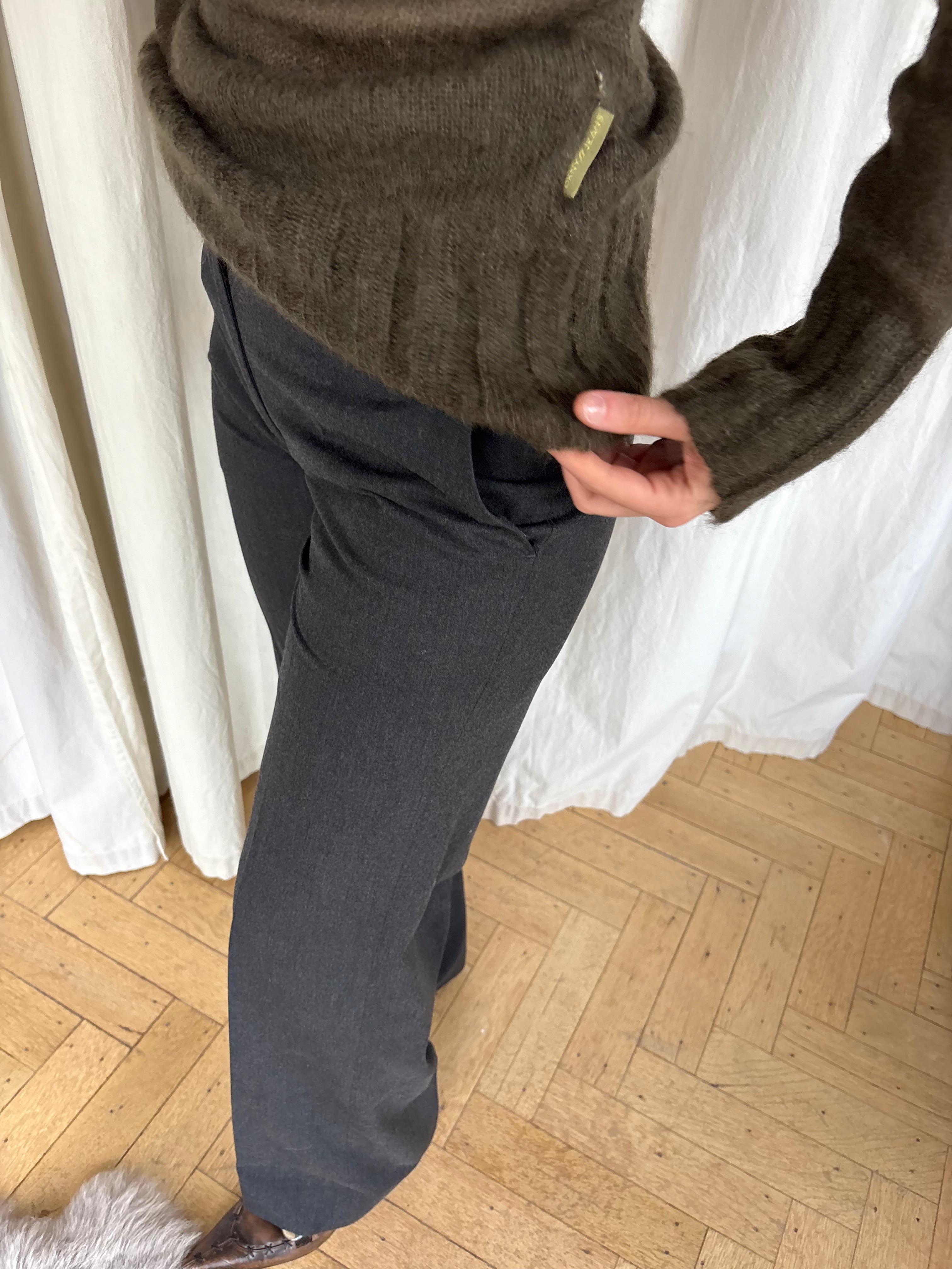 DKNY Mohair Long Vest