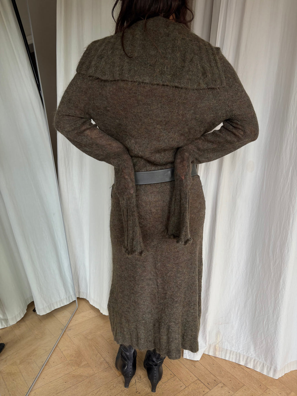 Long Mohair Cardigan