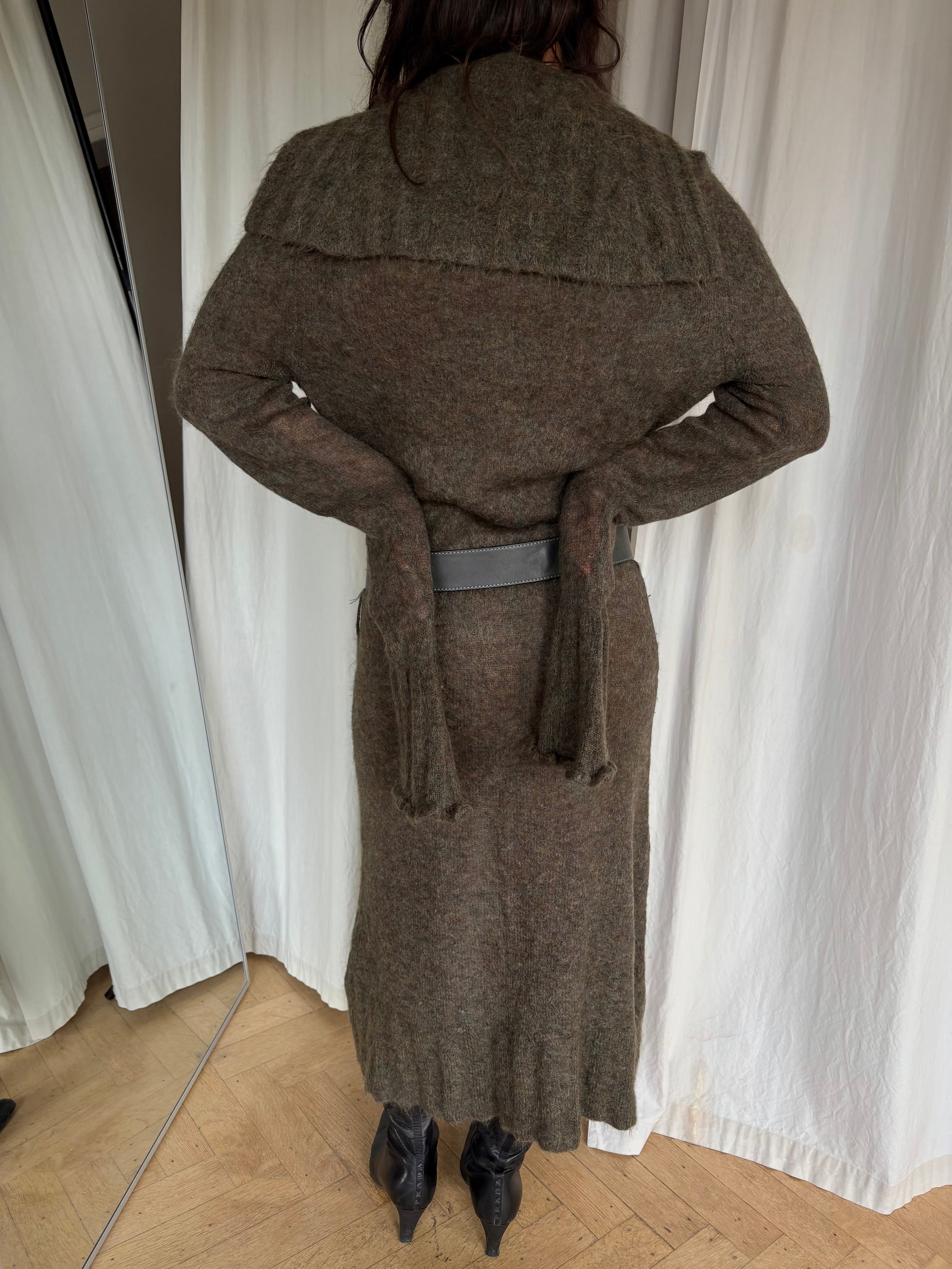 Long Mohair Cardigan