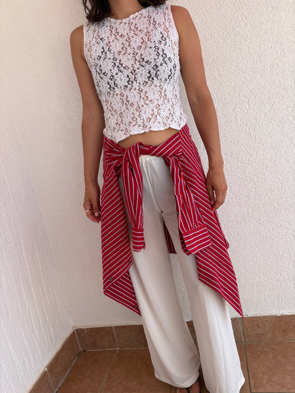Anne Fontaine lace top