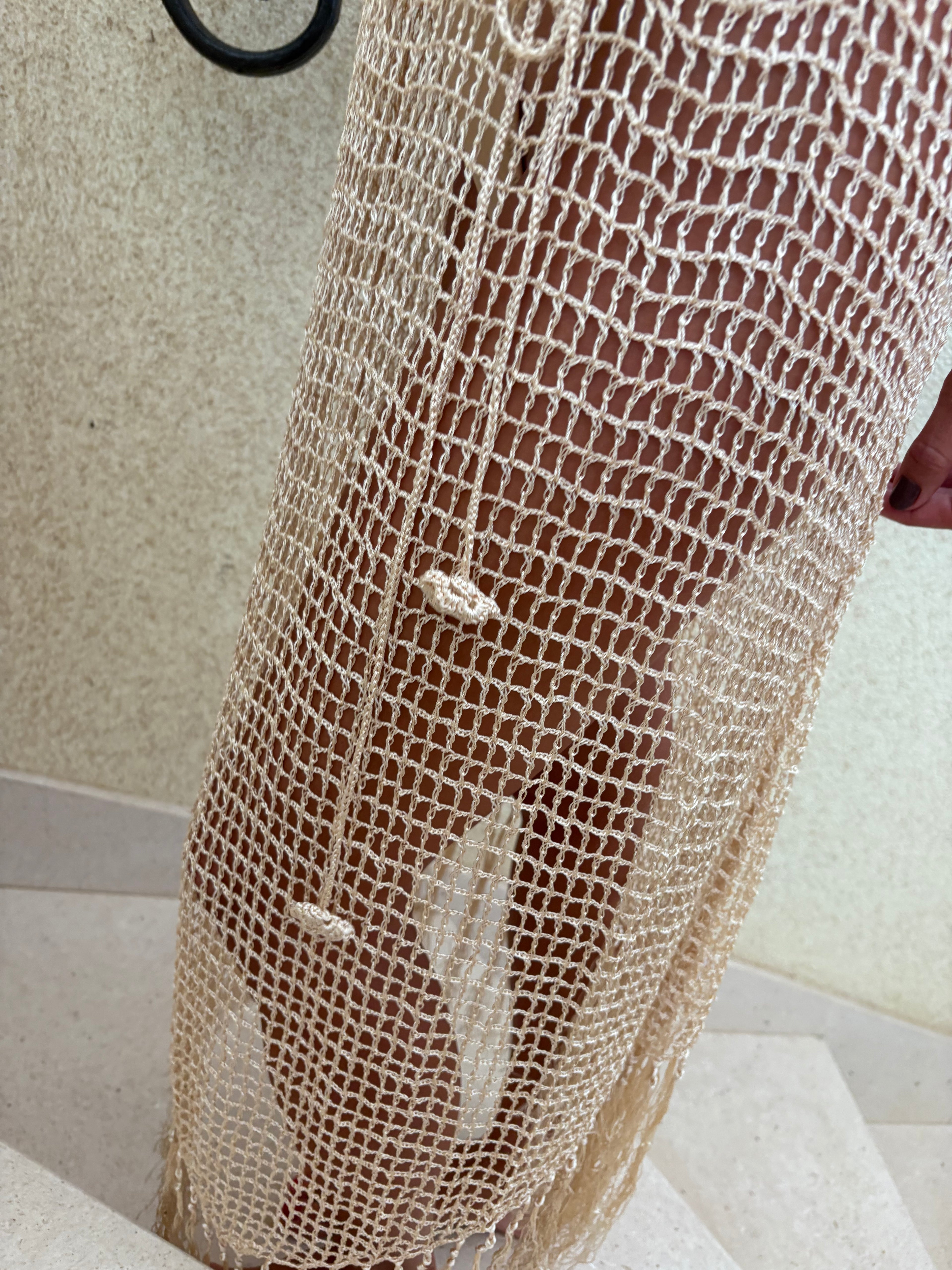 La Perla crochet beach cover