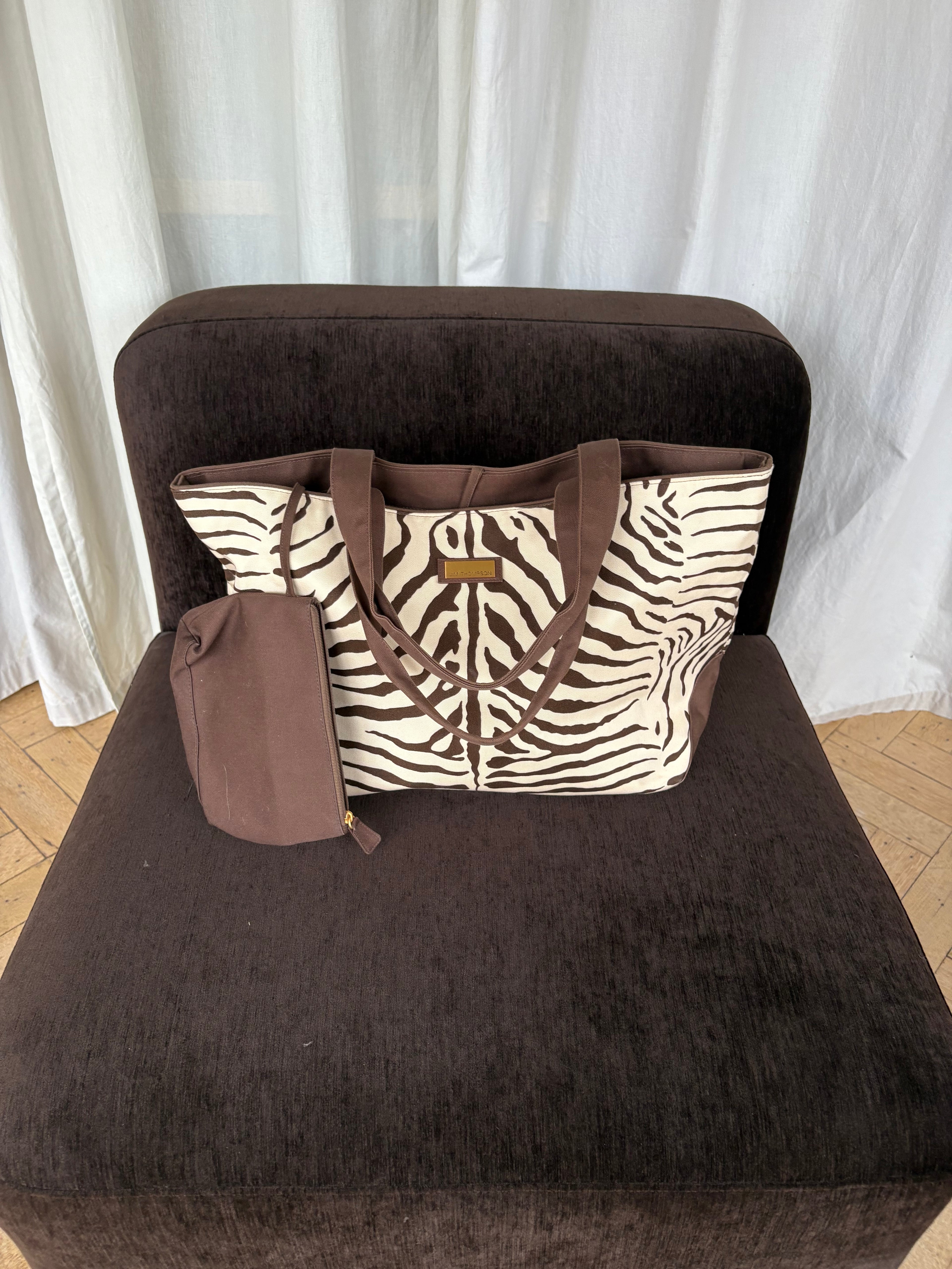 Jim Thompson zebra large bag