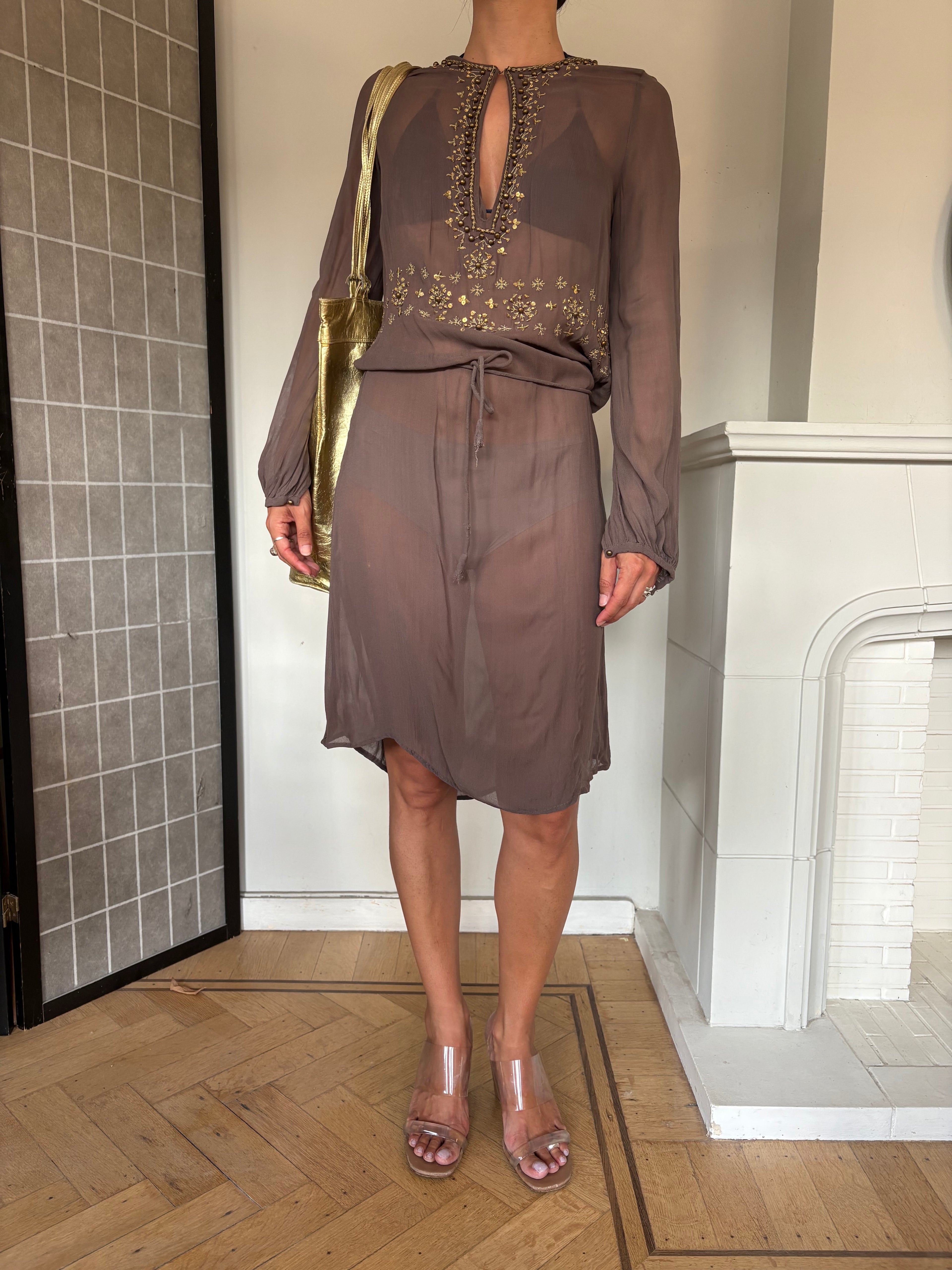 Antik Batik embellished tunic