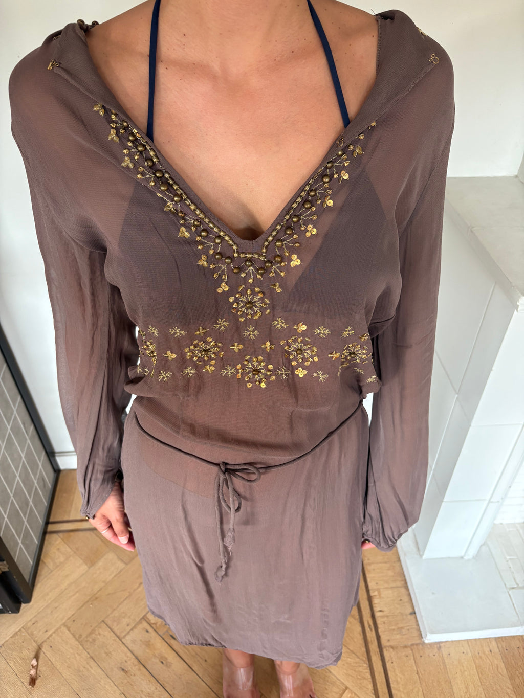 Antik Batik embellished tunic