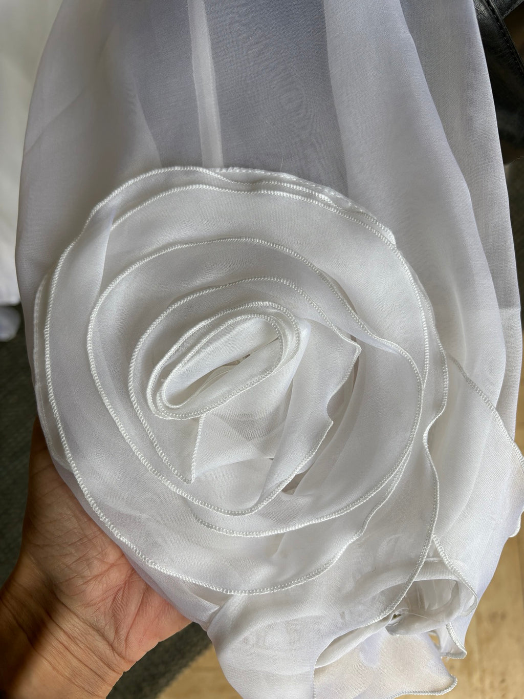 Anne Fontaine silk organza blouse