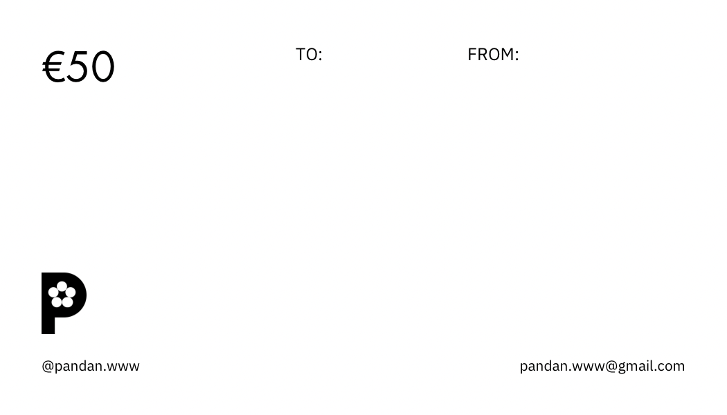 PANDAN Gift Card